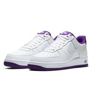 Nike Air Force 1 '82 Vintage Low White / Voltage Purple